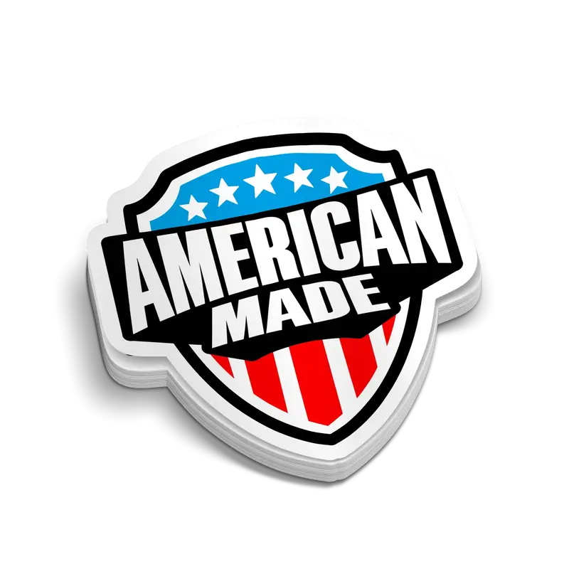American Made -  Hard Hat Decal