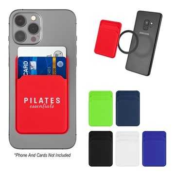 100 Promotional Silicone Magnetic Phone Wallet - Magnetic & Card ...
