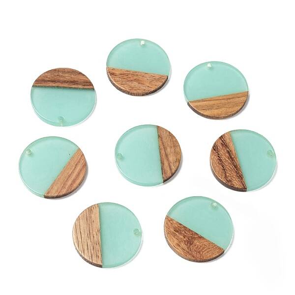 Resin & Wood Pendants
