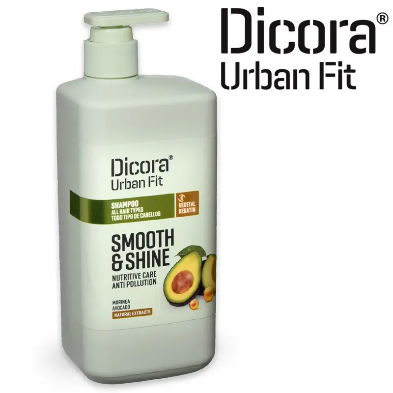 Dicora uf shampoo 800 ml smooth & shine