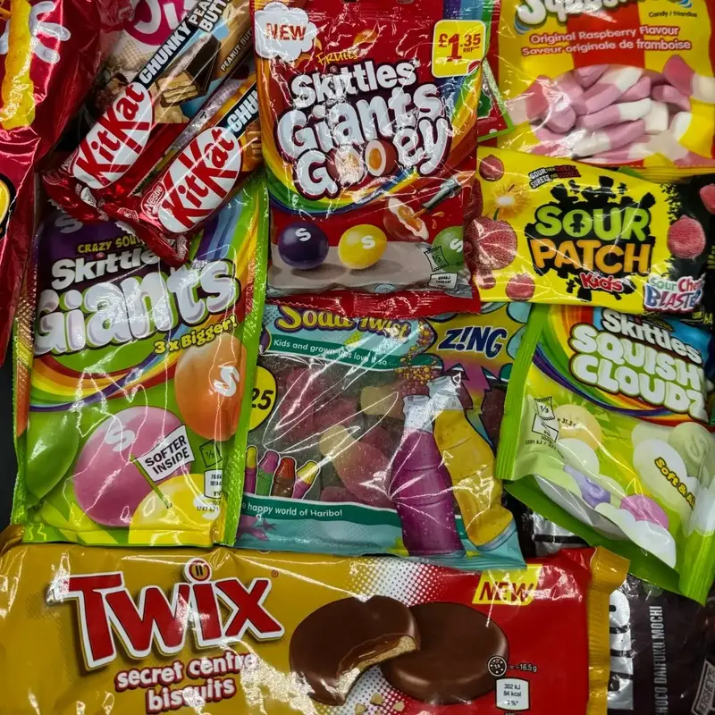 Candy Box From All Around The World