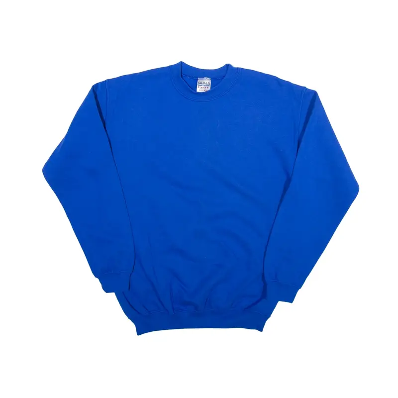 GILDAN Sweatshirt Blue Crew Neck Boys XL