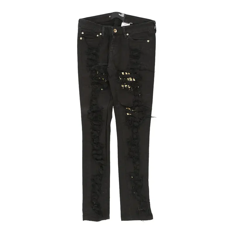 Love Moschino Skinny Jeans - 30W UK 8 Black Cotton Blend | Size: UK 8