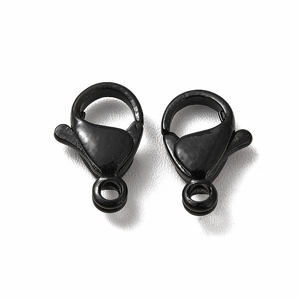 Spray Painted 304 Stainless Steel Lobster Claw Clasps