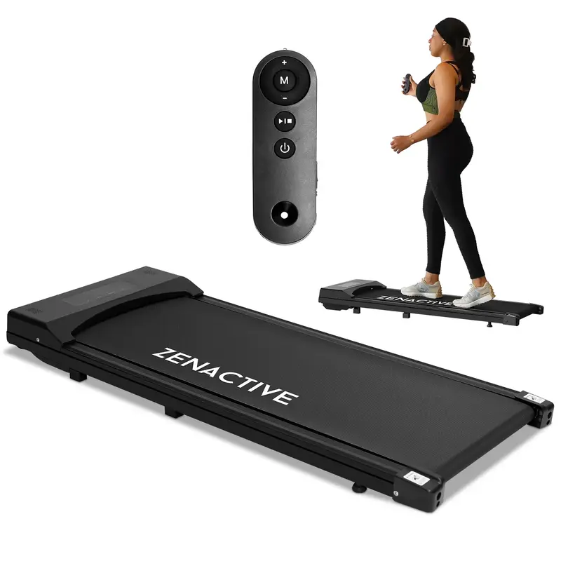 Treadmill, Walking Pad, Under Desk Treadmill, Walking Treadmill 2 in 1 for Home/Office with Remote Control, Portable Treadmil...