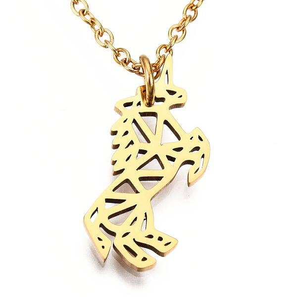 201 Stainless Steel Pendant Necklaces