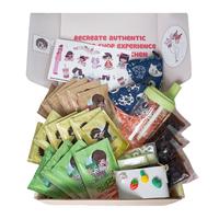 SHE Boba Tea DIY Box:10 Servings + 1 FREE Reusable Glass Bottle (6 black tea, 4 matcha, 6 Panna Cotta, 4 instant boba) - Birt...