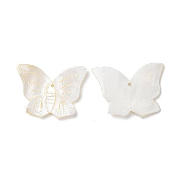 Natural Freshwater Shell Pendants