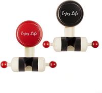 2 Pack Adjustable Suction Cup Shower Holder, Aesthetic Shower Head Holder For Bathroom, Suction Cup Shower Head Bracket No Dr...