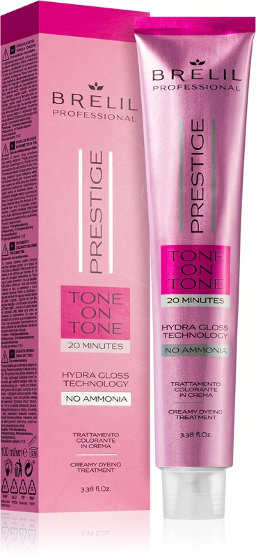 Brelil Professional Tone on tone hair dye color 10/20 Ultralight Pearl Blonde 100 ml