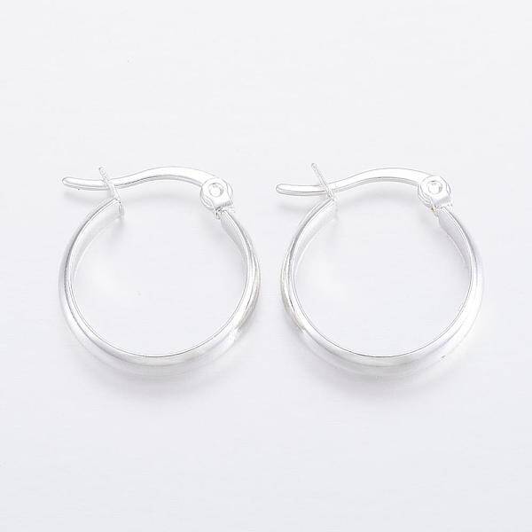304 Stainless Steel Hoop Earrings