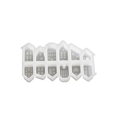 Christmas House Silicone Molds