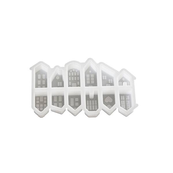 Christmas House Silicone Molds