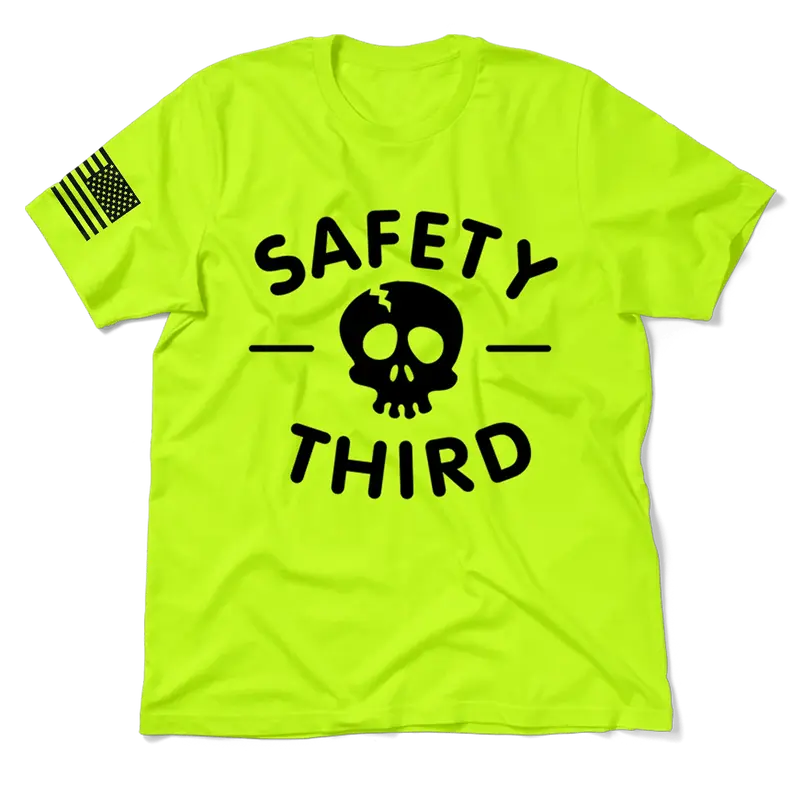Safety Third - Safety Yellow T-Shirt