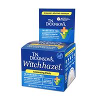 Witch Hazel Cleansing Pads, 60 Count