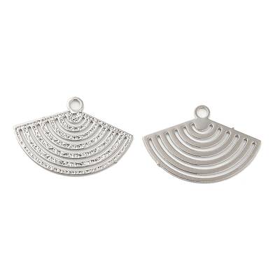Long-Lasting Plated Brass Filigree Pendants