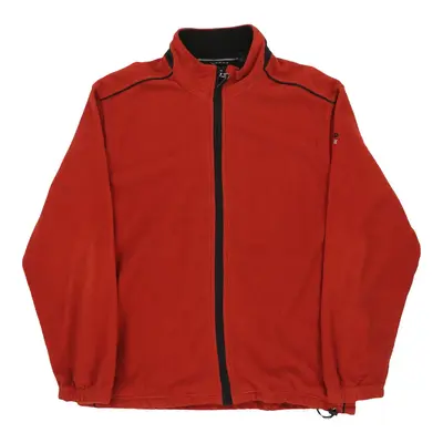 Izod Zip Up - XL Orange Polyester