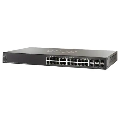SG500-28MPP-K9-G5 Cisco SM 500 24x PoE+ 2x Combo SFP 2x SFP Switch