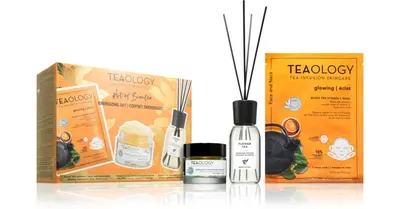Teaology Kombucha Tea Set Energizing Gift Pack 3 Pieces