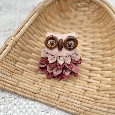 DIY Owl Brooch Sewing Kits