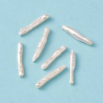 Baroque Natural Keshi Pearl Beads
