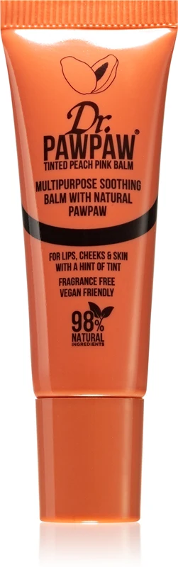 Dr. Pawpaw Peach Pink Stick Duo For Lips And Cheeks 10 Ml