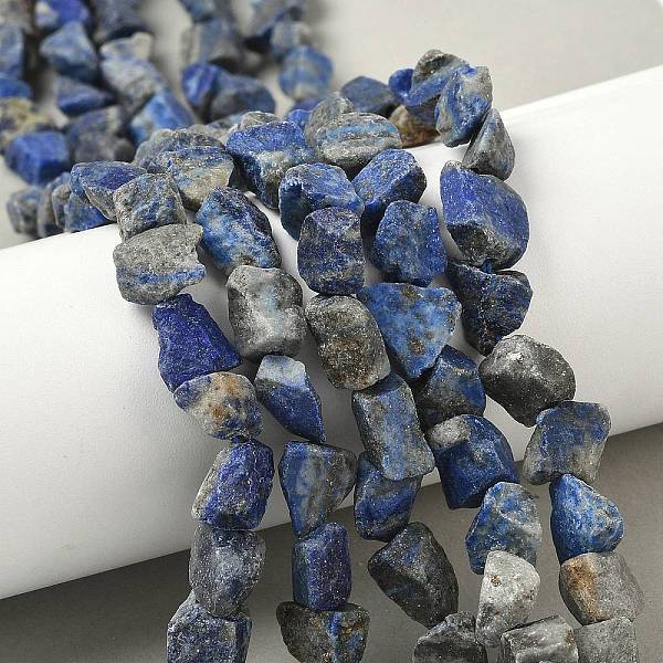 Raw Rough Natural Lapis Lazuli Beads Strands