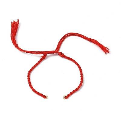 Braided Cotton Cord Bracelet Making