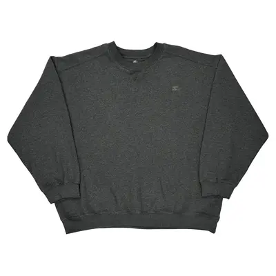 Starter Sweatshirt - 2XL Grey Cotton Blend