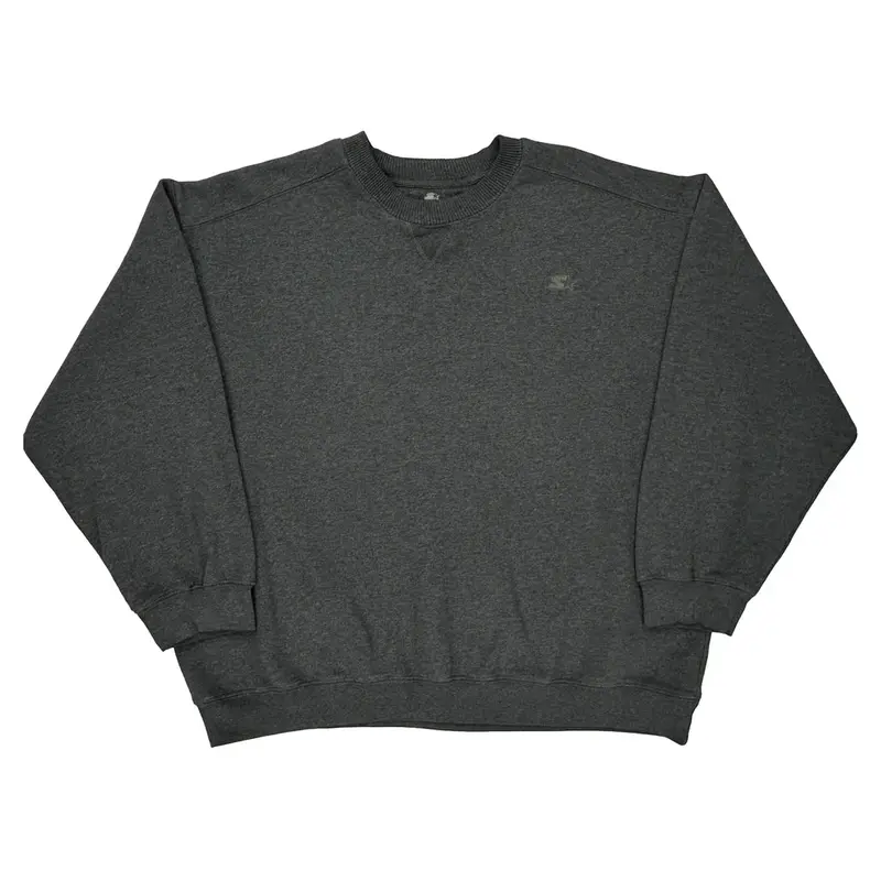 Starter Sweatshirt - 2XL Grey Cotton Blend