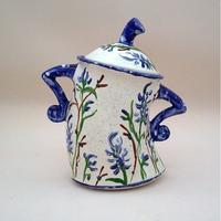 Ceramic Canister with Attitude, Cute Ceramic Jar with Airtight Seal Lid for Food Storage, Colorful Decorative Kitchen Contain...