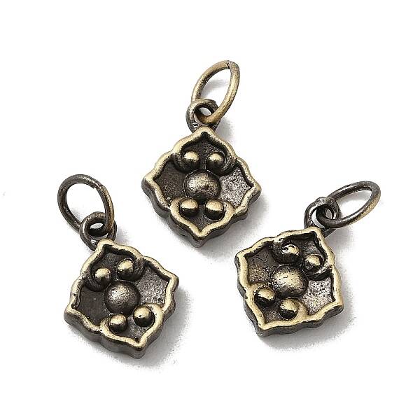 Tibetan Style Rack Plating Brass Pendants
