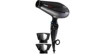 BaByliss PRO Dryers Levante 2100W Ionic Hair Dryer Black