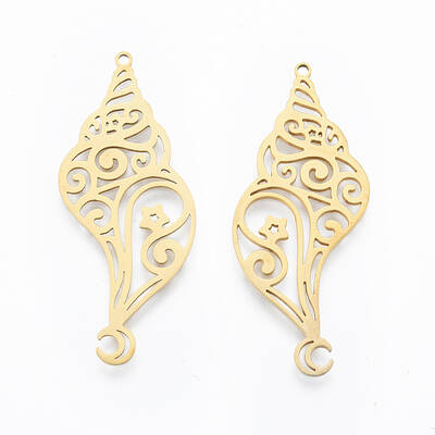201 Stainless Steel Pendants