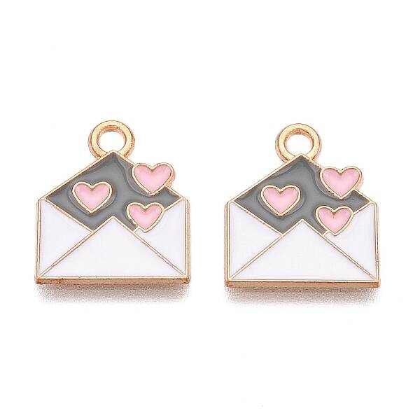 Alloy Enamel Pendants