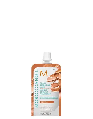 Moroccanoil Bright Copper Toning Hair Mask (Color Depositing) - Volume: 200 ml