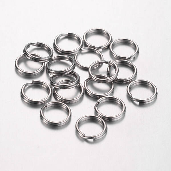 Tarnish Resistant 304 Stainless Steel Split Rings