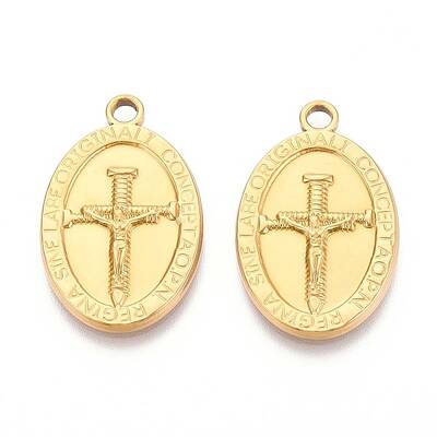 Ion Plating(IP) 201 Stainless Steel Pendants