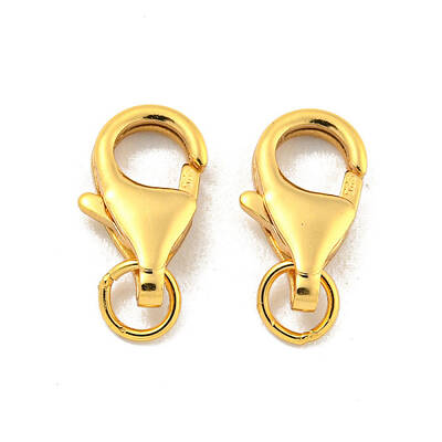 925 Sterling Silver Lobster Claw Clasps