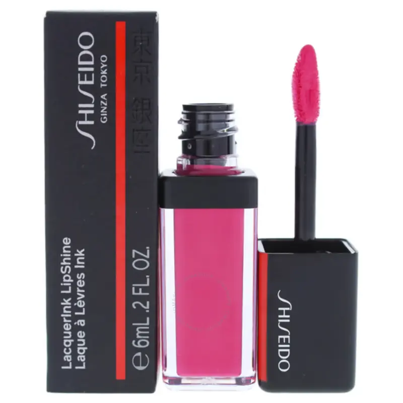 LacquerInk LipShine hydrating lipstick 6 ml - Shade: 302 Plexi Pink