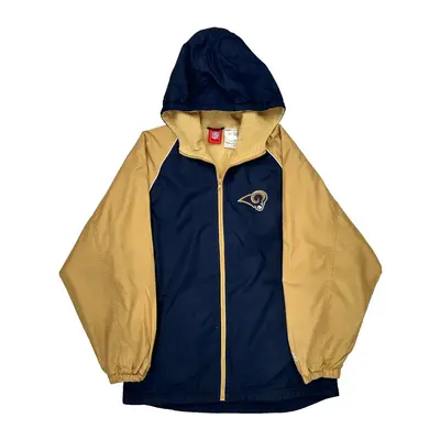 St. Louis Rams Nfl Nfl Windbreaker - XL Navy Polyester