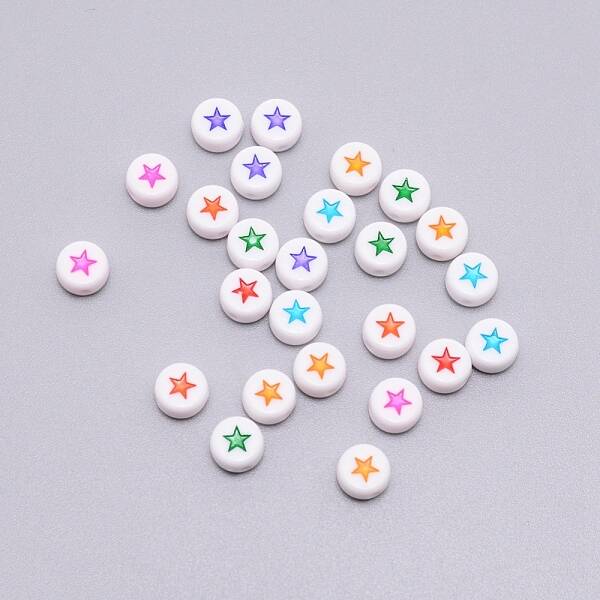 Opaque Acrylic Beads