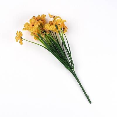 Silk Cloth Violet Artificial Flower