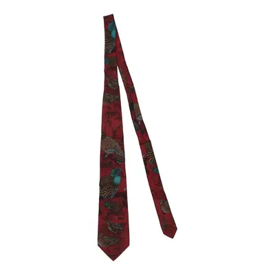 Gian Marco Venturi Tie - No Size Red Silk