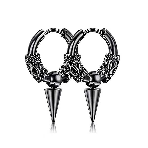 304 Stainless Steel Hoop Earrings