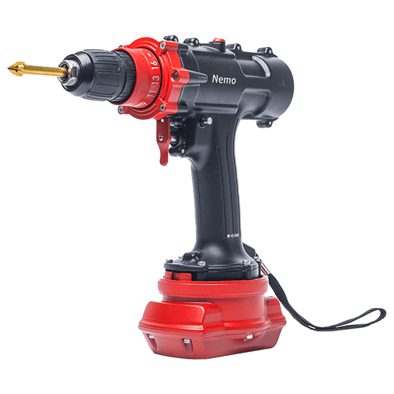 Nemo Waterproof Cordless Drill for Salt, Fresh or Pool Water, to 5 m (16 ft)