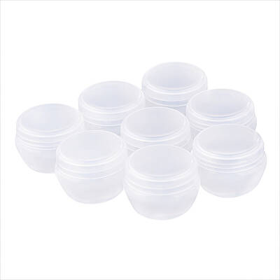 Plastic Mushroom Cosmetics Cream Jar