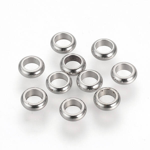 Tarnish Resistant 201 Stainless Steel Spacer Beads