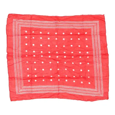 Unbranded Polka Dot Scarf - No Size Red Polyester