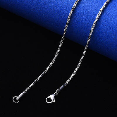 Non-Tarnish 304 Stainless Steel Boston Link Chain Necklace